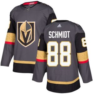 Herren Vegas Golden Knights Eishockey Trikot Nate Schmidt #88 Authentic Grau Heim